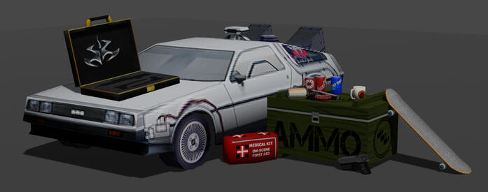 A collection of Low-Poly assets.